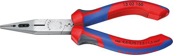 Imagen de ALICATE ELECTRICISTA PULIDO CON MANGO 2 COMPONENTES MM KNIPEX