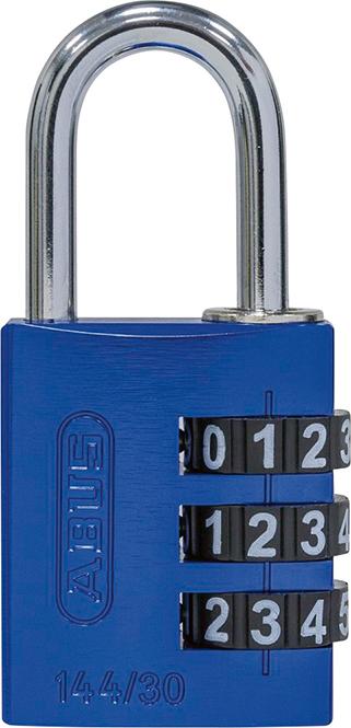 Imagen de CANDADO CON COMBINACIÓN 144/30 AZUL LOCK-TAG