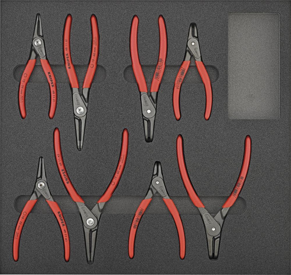 Imagen de MÓDULO HTA 1/3 ALICATES 376X395X30MM PARA CIRCLIPS KNIPEX