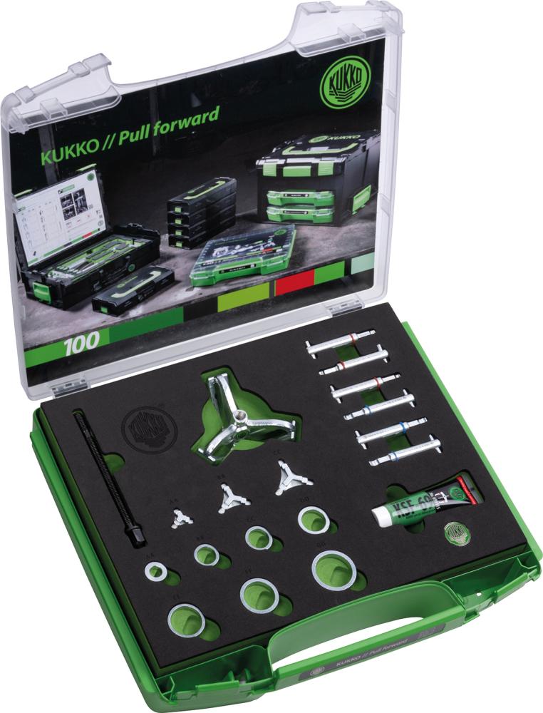 Imagen de JUEGO EXTRACTORES RODAMIENTO DE BOLAS PULLPO PARARODAMIENTOS PEQUEÑOS 10-30MM KUKKO