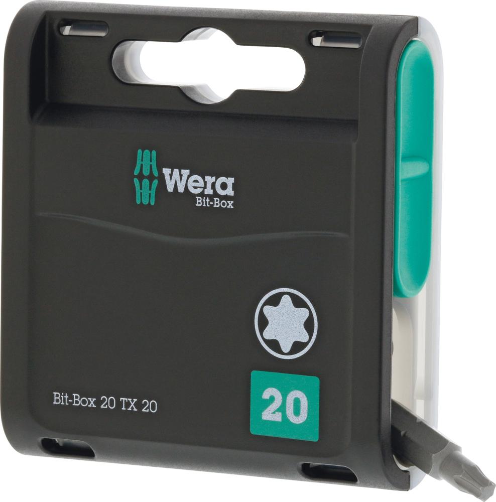 Imagen del producto Caja puntas 20H 20 u puntas T20x25mm Wera