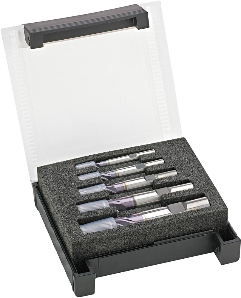 Imagen del producto Jgo fresas desbaste HPC TiALN tipo UNI Z4 6-16mm FORMAT GT