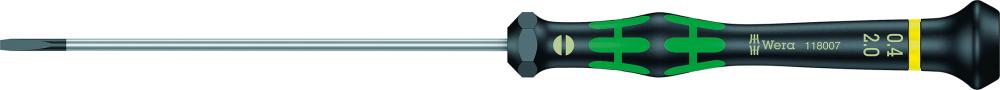 Imagen de DESTORNILLADOR PLANO DE ELECTRÓNICA 2X0,4X100MM WERA