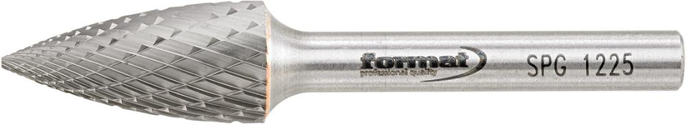 Imagen del producto Fresa c/ mango MD forma arco ojival 1225 C 6mm 12x25mm FORMAT