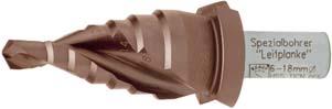 Imagen del producto Broca escalonada para vallas de seguridad HSS TiCN 6-18mm EXACT