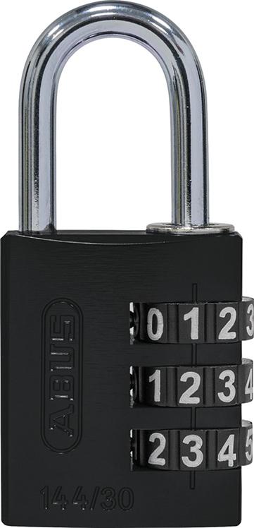 Imagen del producto Candado con combinación 144/30 negra Lock-Tag