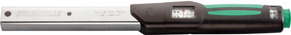 Imagen de LLAVE DINAMOMÉTRICA 730N/10 20-100NM 9X12MM STAHLWILLE