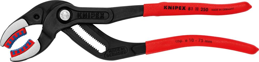 Imagen de ALICATES DE MONTAJE DE SIFÓN PULIDOS 250MM CON MORDAZAS KNIPEX