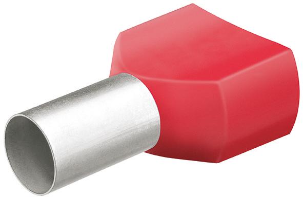 Imagen de VIROLAS DE CABLE TWIN CONCOLLAR 8MM 2×1,00MM2 A 200 UD. KNIPEX