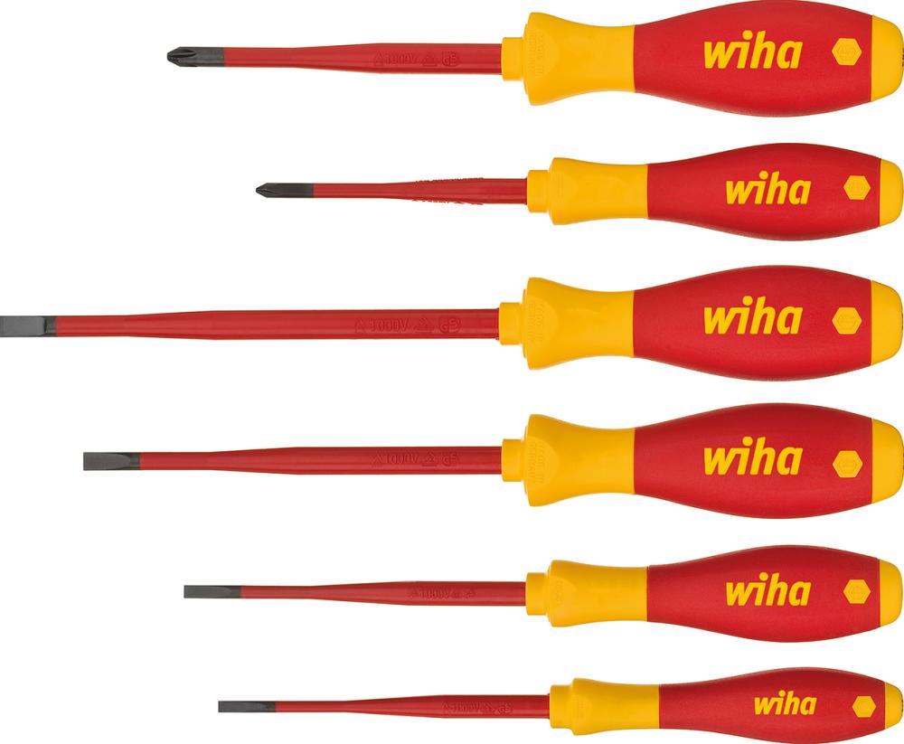 Imagen del producto Juego de destornilladoresVDE de 6 piezas slimFix PH