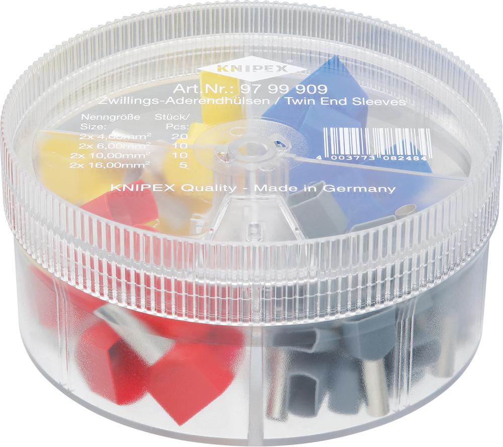 Imagen de SURTIDO VIROLAS DE CABLE TWIN 4-16QMM KNIPEX
