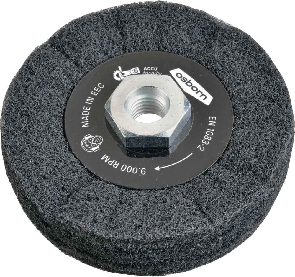 Imagen del producto Disco satinado vellón fino 100mm osborn