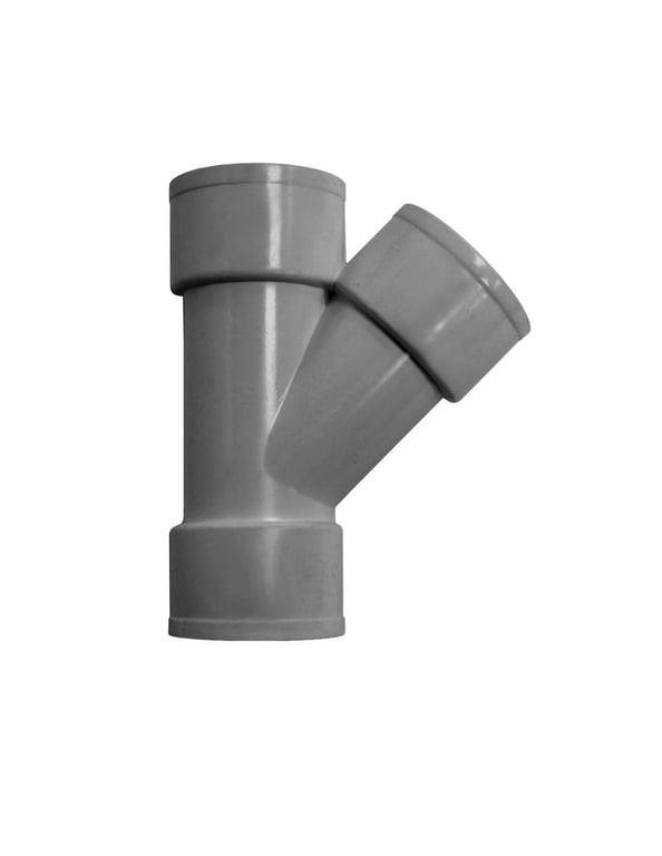 Imagen del producto INJERTO "Y" PVC 45º EVACUACION GRANEL