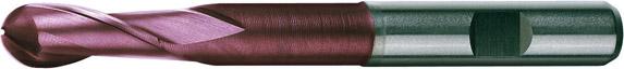 Imagen del producto Fresa esférica larga DIN1889 HSSCo8 TiALN tipoN 6mm N 6mm FORMAT
