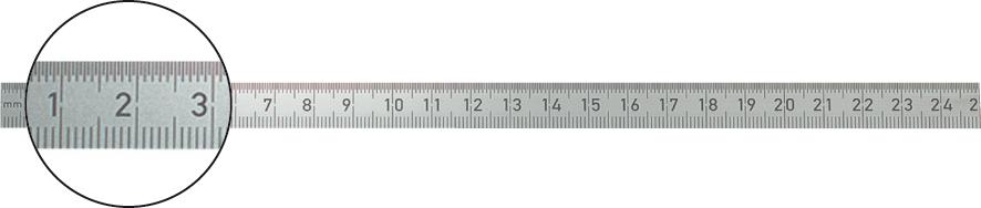 Imagen de REGLA GRADUADA DE ACERO 300X28MM INOX. FORMAT