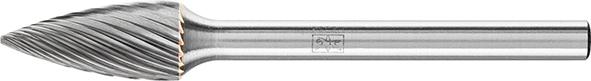 Imagen del producto Fresa pequeña c/ mango forma arco ojival 0613 5 3mm 6x13mm Pferd