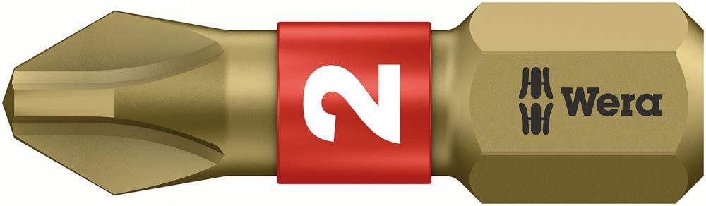 Imagen de PUNTA BITORSION 1/4" DIN3126C6,3 PH2X25MM WERA