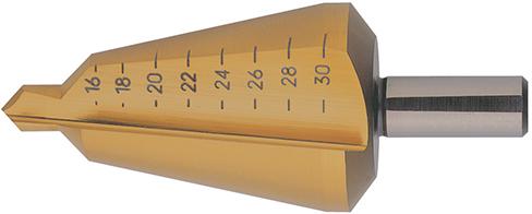 Imagen del producto Broca cnca chapa HSS TiN 3-14mm FORMAT