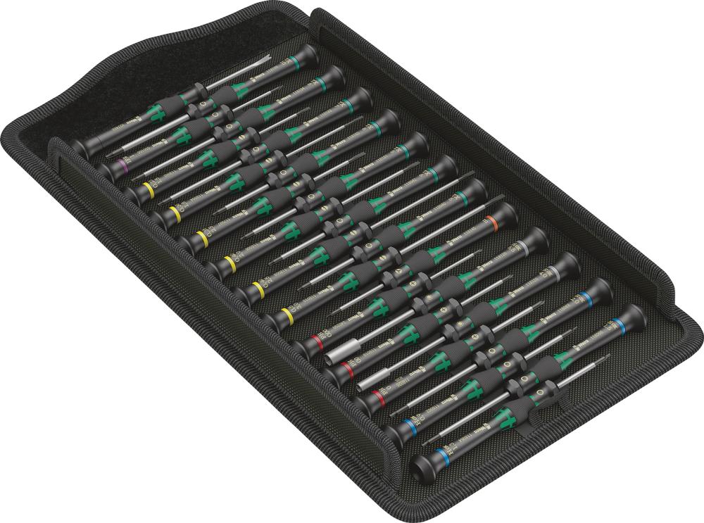 Imagen de JGO DESTORNILLADORES DE ELECTRÓNICA 25 PIEZAS EN BOLSA WERA