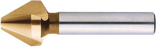 Imagen del producto Avellanador cónico DIN334HSS TiN forma C vástago cilíndrico 60º 6,3mm FORMAT