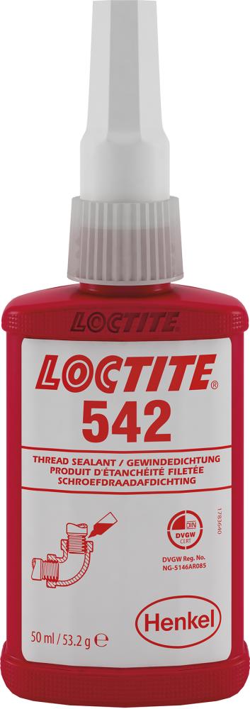 Imagen del producto Sellador roscas LOCTITE 542 BO 50ml Henkel