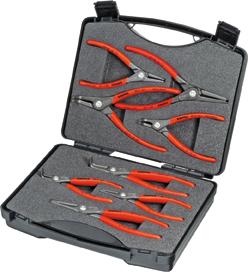 Imagen de JGO ALICATES P/ CIRCLIPS PRECISIÓN DE 8 PZAS KNIPEX