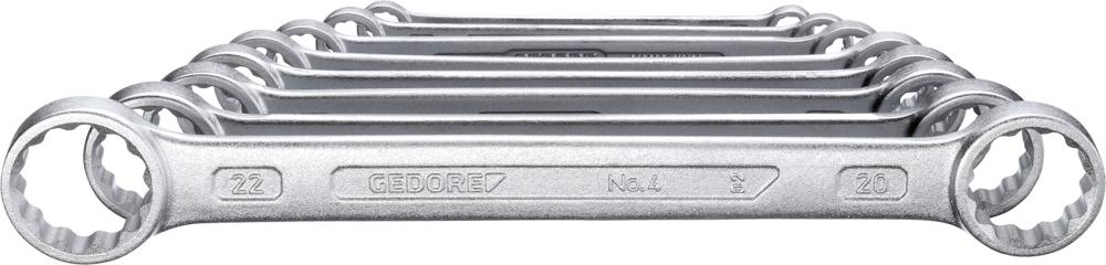 Imagen del producto Jgo llaves dos bocas estrella DIN837B 6-22mm 8pzas GEDORE