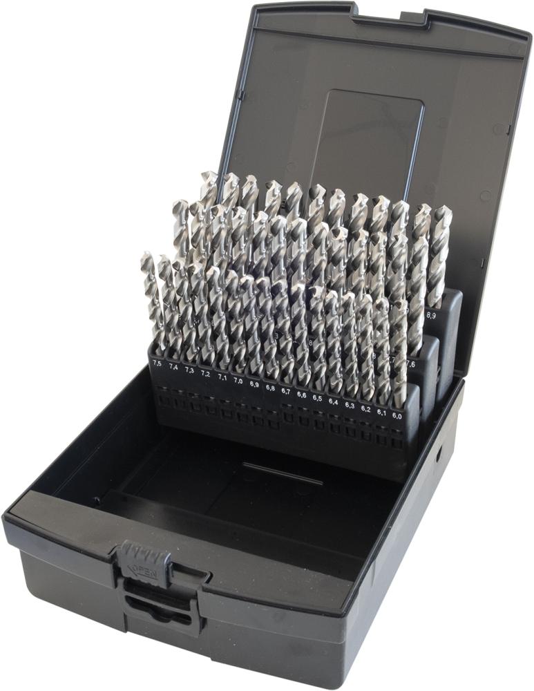 Imagen del producto Jgo brocas espir. DIN338 HSS-E rectificada N INOX 6-10mm FORTIS