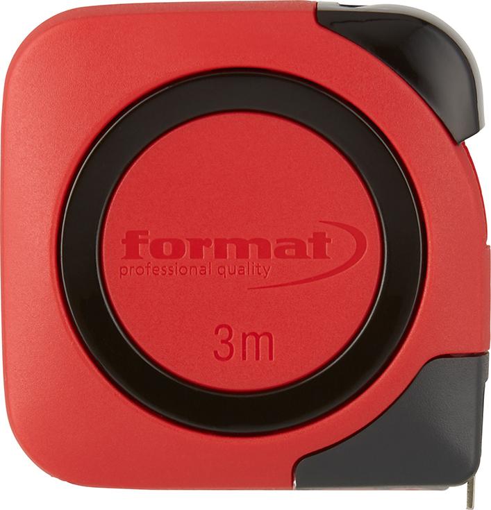 Imagen del producto Cinta métrica de bolsillo3mx13mm blanca FORMAT