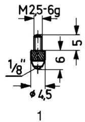 Imagen del producto Calibre de medición MD tipo 1/estándar KÄFER