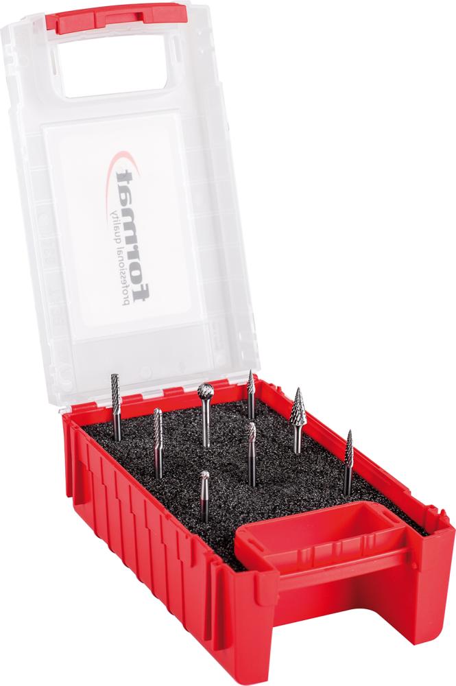 Imagen del producto Jgo fresas pequeñas mangoHM C 3mm 8 pzas FORMAT