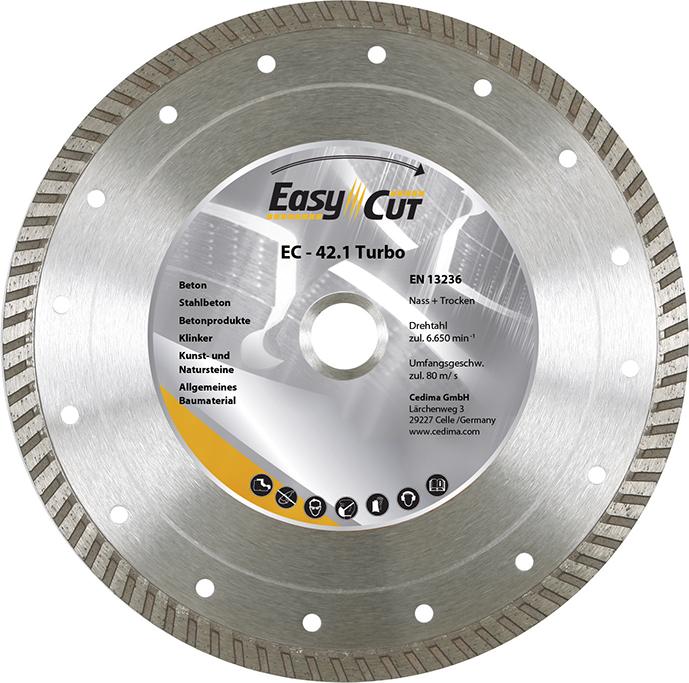 Imagen del producto Disco corte de diamante EC-42.1 115x2,2x10x22,23mm CEDIMA