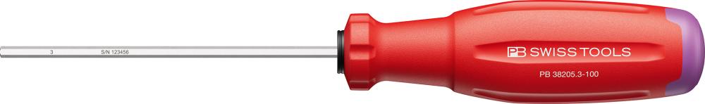 Imagen de DESTORNILLADOR HEMBRA HEXAGONAL 3X100MM SWISSGRIP EVO PB SWISS