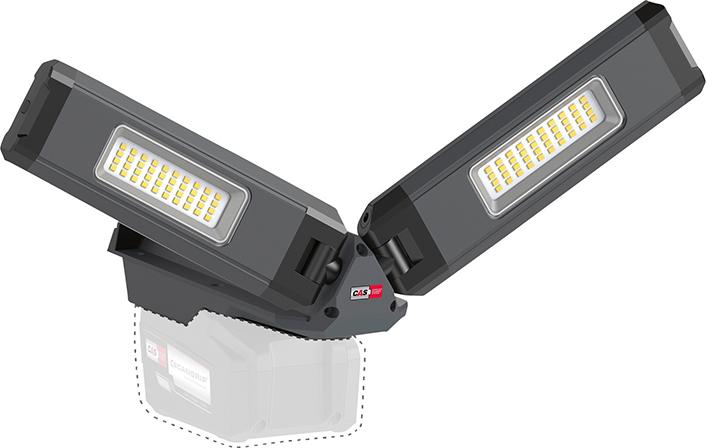 Imagen de FOCOS DE ALA A BATERÍA DUO CONNECT 1250-2500 LÚMENES SIN BATERÍA SCANGRIP