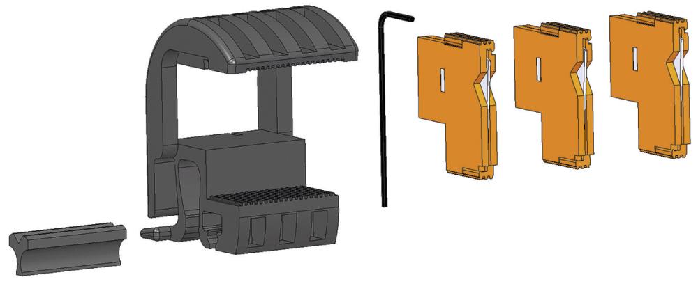 Imagen del producto Bloque cuchi. recambio CST-Vario 2,5-8qmm Weidmüller