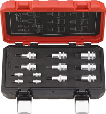 Imagen del producto Jgo puntas destornillador1/4" y 1/2" hembra hex FORMAT