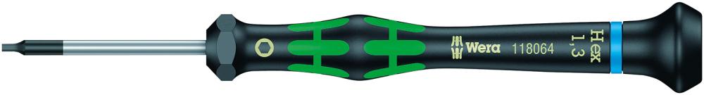 Imagen de DESTORNILLADOR DE ELECTRÓNICA HEMBRA HEX 1,3MM WERA