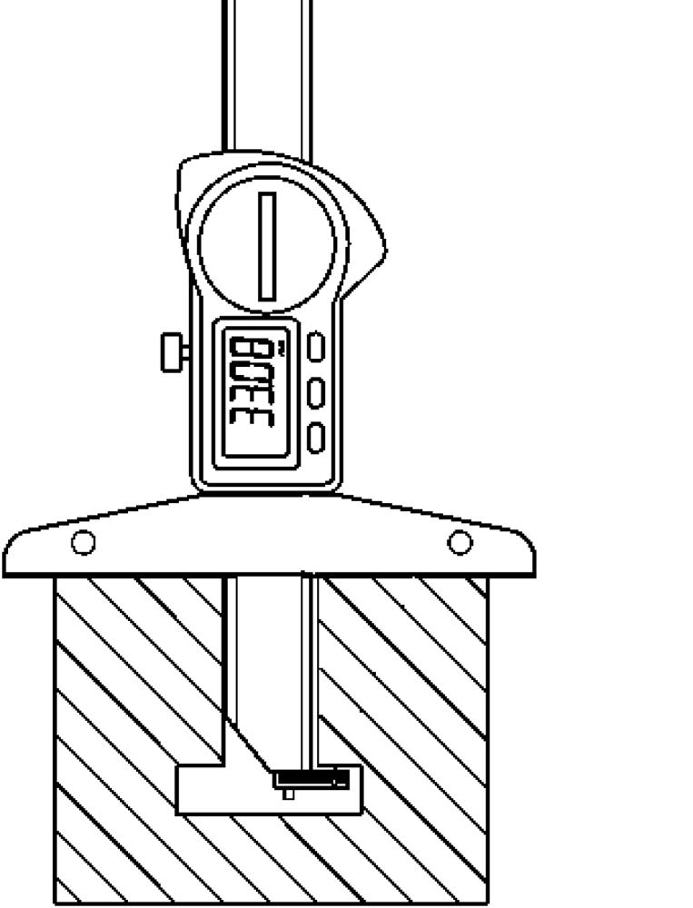 Imagen del producto Inserto medición para calibre profundidad para pie rey de profundidad HP
