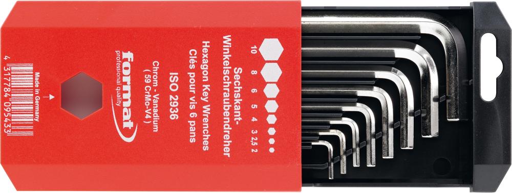 Imagen del producto Jgo llaves Allen DIN911 2-10x mm FORMAT
