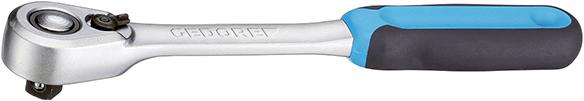 Imagen de CARRACA REVERSIBLE PALANCA 1/2" 60 DIENTES 270MM GEDORE