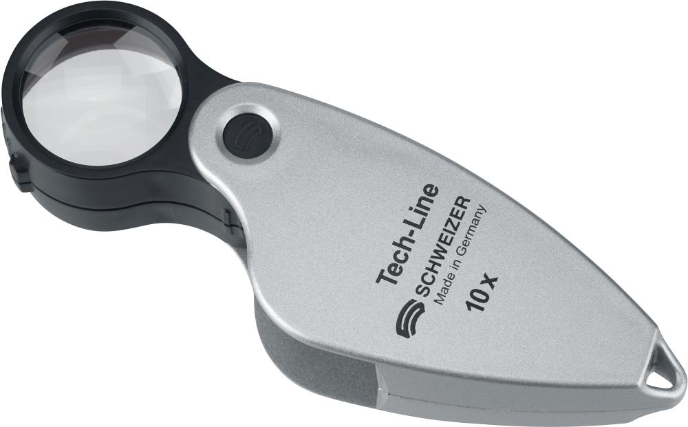 Imagen del producto Lupa plegable Tech-Line 10,0xD22,8mm SCHWEIZER