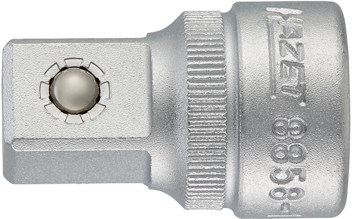 Imagen de PIEZA AMPLIADORA 3/8" HEMBRA CUADRADA A 1/2" MACHO CUADRADO HAZET