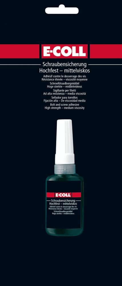 Imagen del producto Sujeción del tornillo alta resistencia- viscosidad media 10ml E-COLL