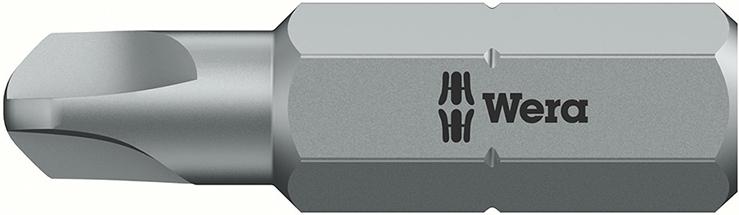 Imagen de PUNTA DUREZA TENAZ 1/4" DIN3126C6,3 TRI-WING 2X25MM WERA