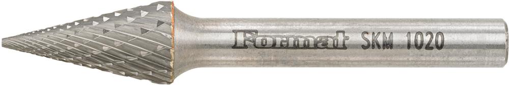 Imagen del producto Fresa c/ mango MD forma cónica apuntada 1020 C 6mm 10x20mm FORMAT