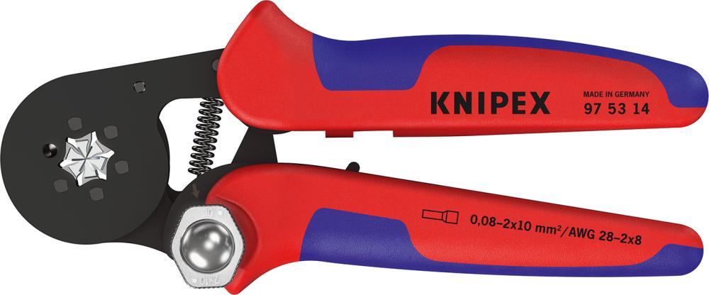 Imagen de ALICATES VIROLAS DE CABLEHEXAGONAL 0,08-10QMM KNIPEX