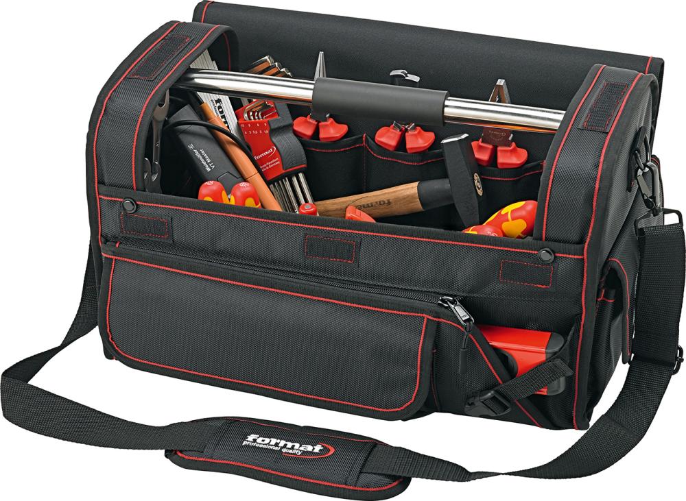 Imagen de SURTIDO DE HERRAMIENTAS ELECTRICISTA DE 37 PIEZASEN BOLSA PORTAHE. FORMAT