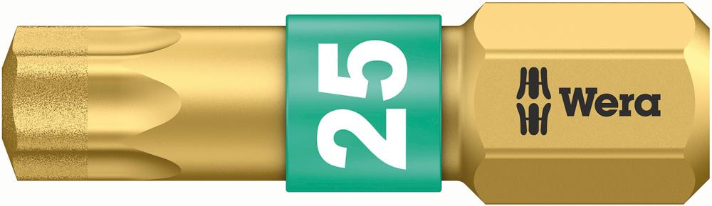 Imagen de PUNTA DIAMANTE 1/4" DIN3126C6,3 T25X25MM WERA