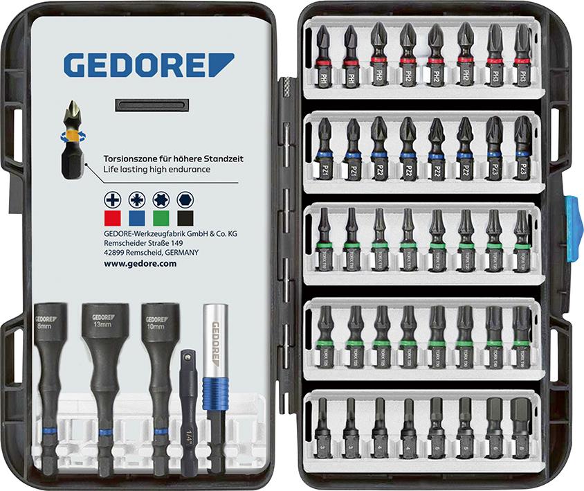 Imagen del producto Juego de puntas 45 piezasTorsion Gedore
