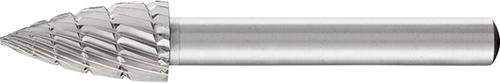 Imagen del producto Fresa c/ mango HSS forma arco ojival K1020 3 6mm 10x20mm Pferd